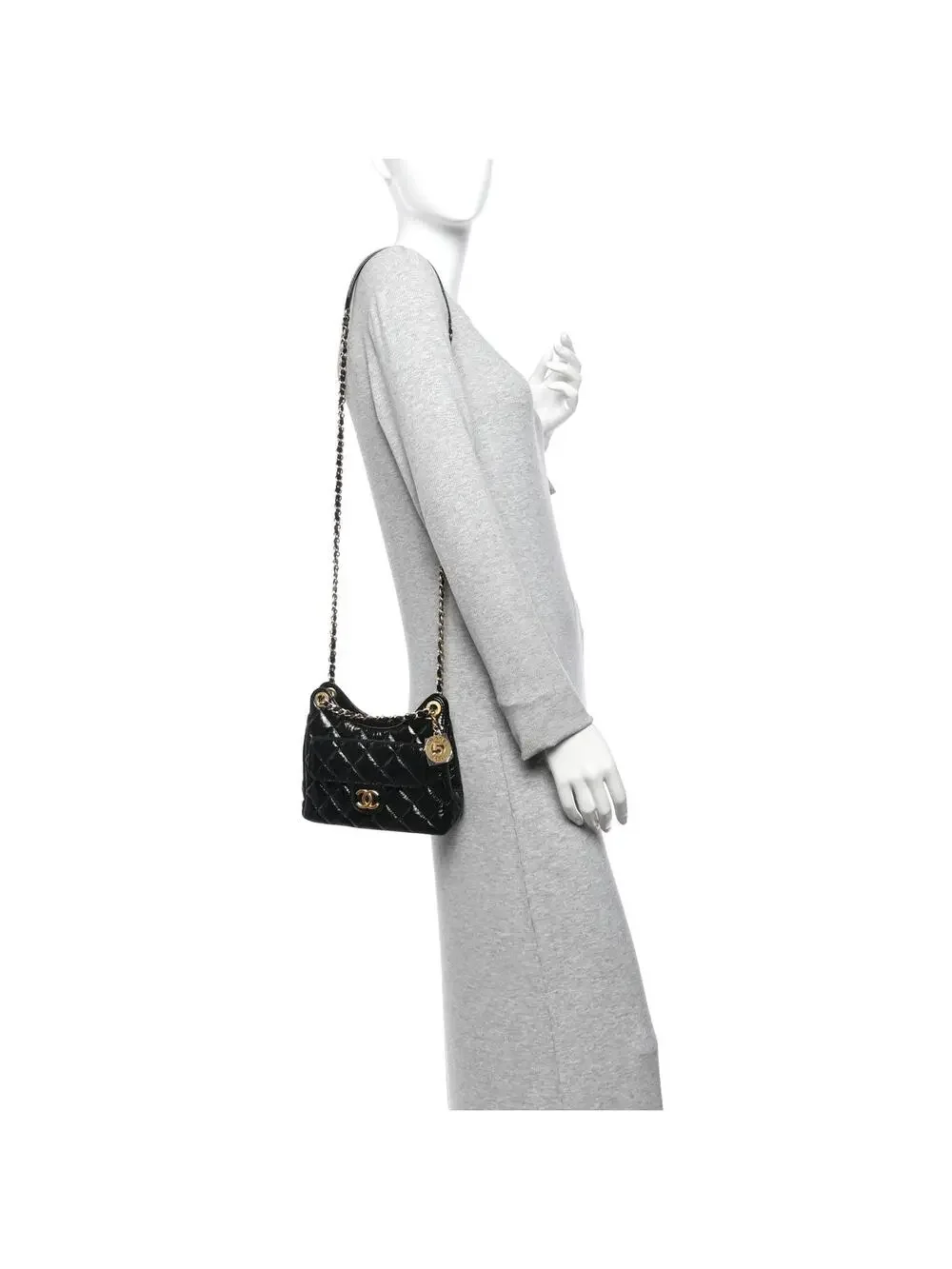 Chanel Shiny Crumpled Calfskin Quilted #326925C39B